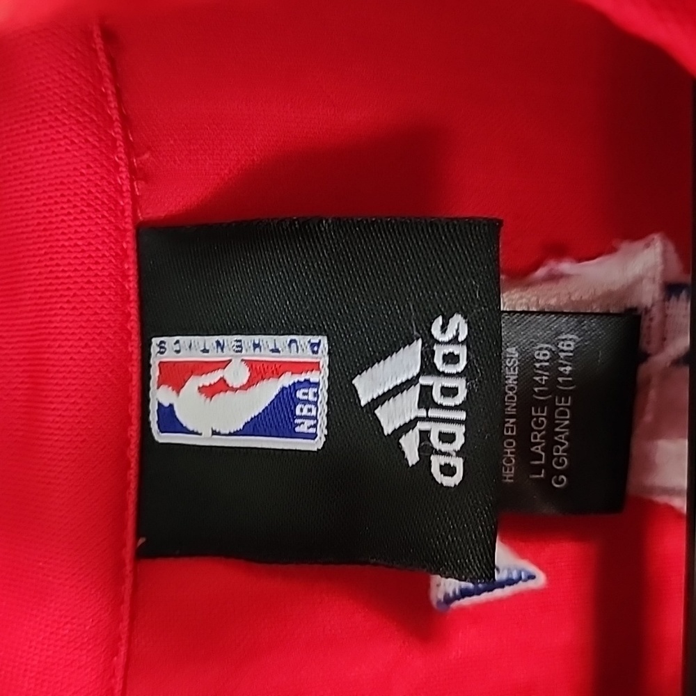 Authentic NBA Adidas Los Angeles Clippers Men's Zip Up Jacket - Picture 4 of 9